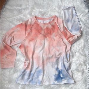 Crew Neck Tie Dye Sweater